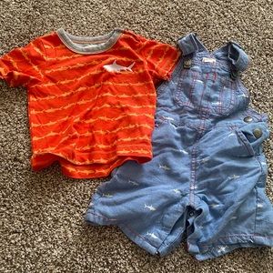 Hatley Overalls Set